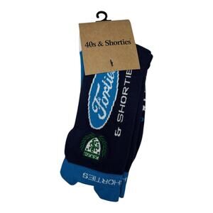 40s and Shorties Men's Blue League Socks One Size F.S.F.C.